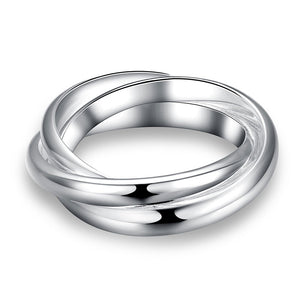 Triple Interlocking Ring