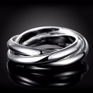 Triple Interlocking Ring