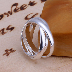 Triple Interlocking Ring