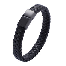 Load image into Gallery viewer, Braided Leather Bracelet