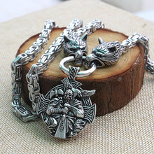 Load image into Gallery viewer, Old Norse Pendant Necklace