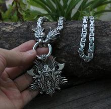 Load image into Gallery viewer, Old Norse Pendant Necklace